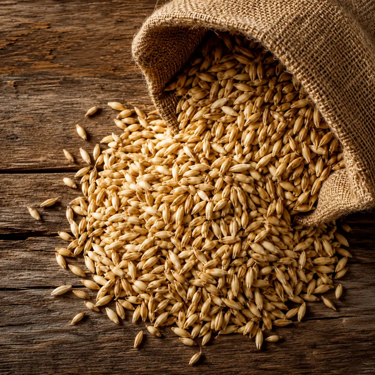 Raw sprouted oats — the sourced base of every StaverY jar